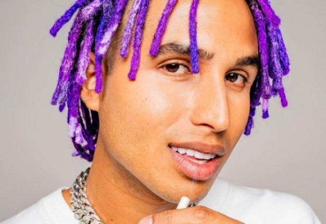 Rapper Matuê em foto do Instagram
