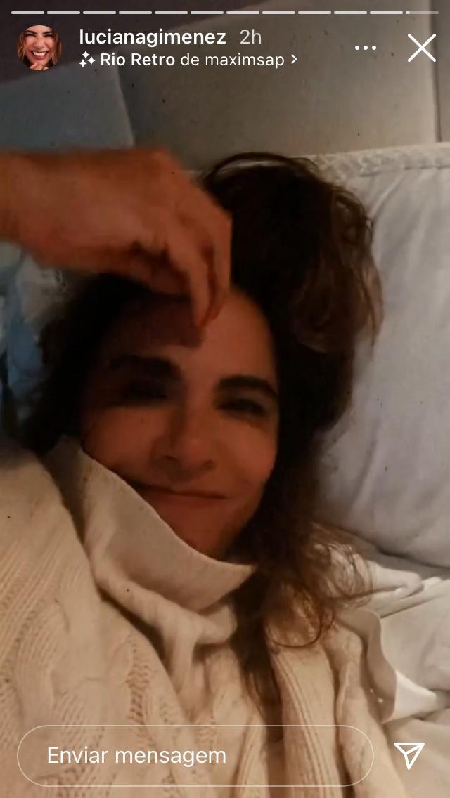 Luciana Gimenez em publicação feita no Instagram.