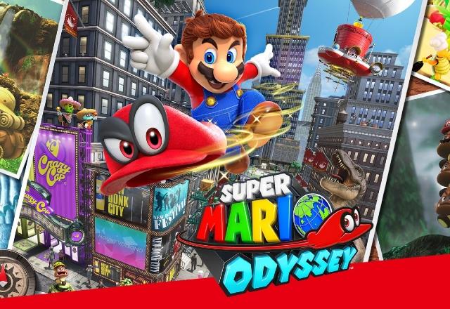 Imagem promocional de Super Mario Odyssey