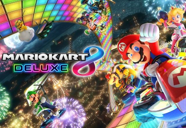 Imagem promocional de Mario Kart 8 Deluxe