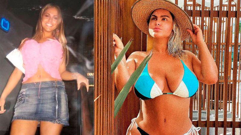 Antes e depois da Miss Bumbum Lu Duarte.