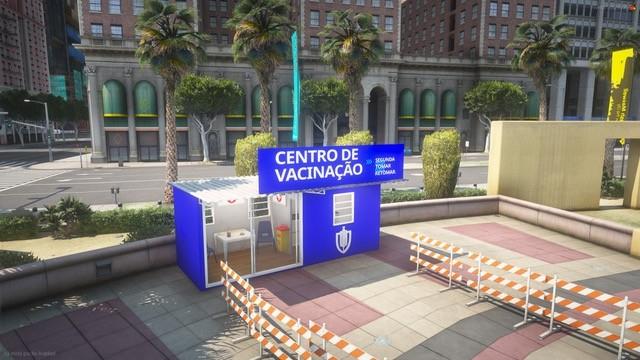 Servidor BR de GTA incentiva vacinação oferecendo dinheiro in-game