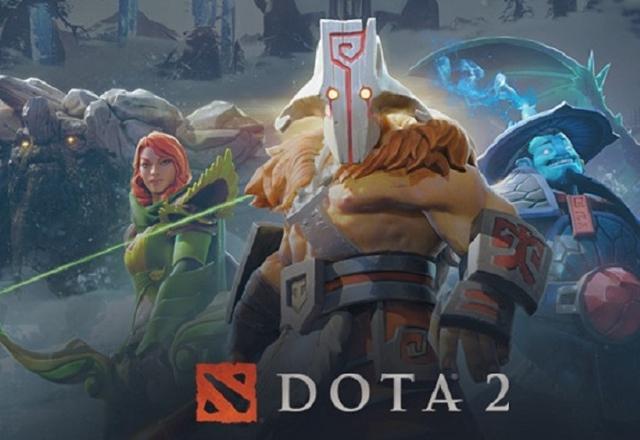 Imagem promocional de Dota 2, MOBA da Valve