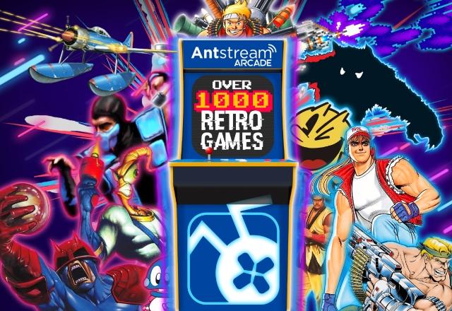 Imagem promocional do Antstream Arcade