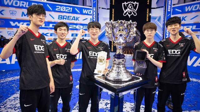 Edward Gaming, campeã do Mundial de League of Legends