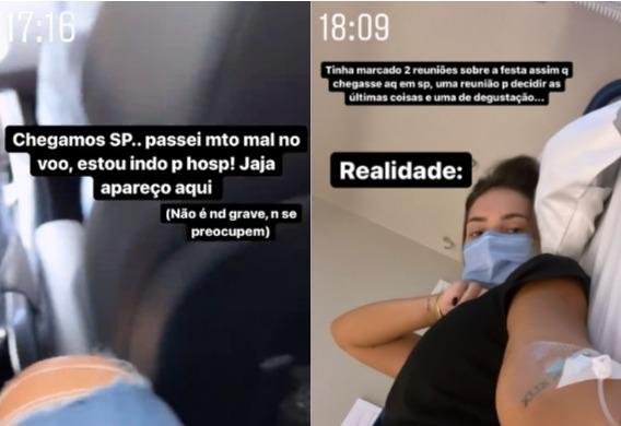 Stories de Virginia Fonseca no Instagram contando o ocorrido