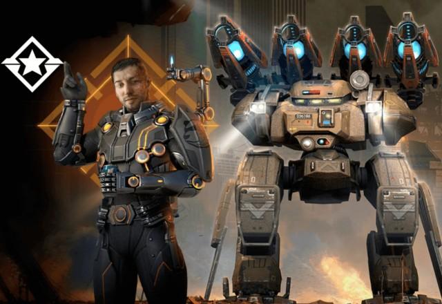 Andrey se transformou em um personagem jogável de War Robots