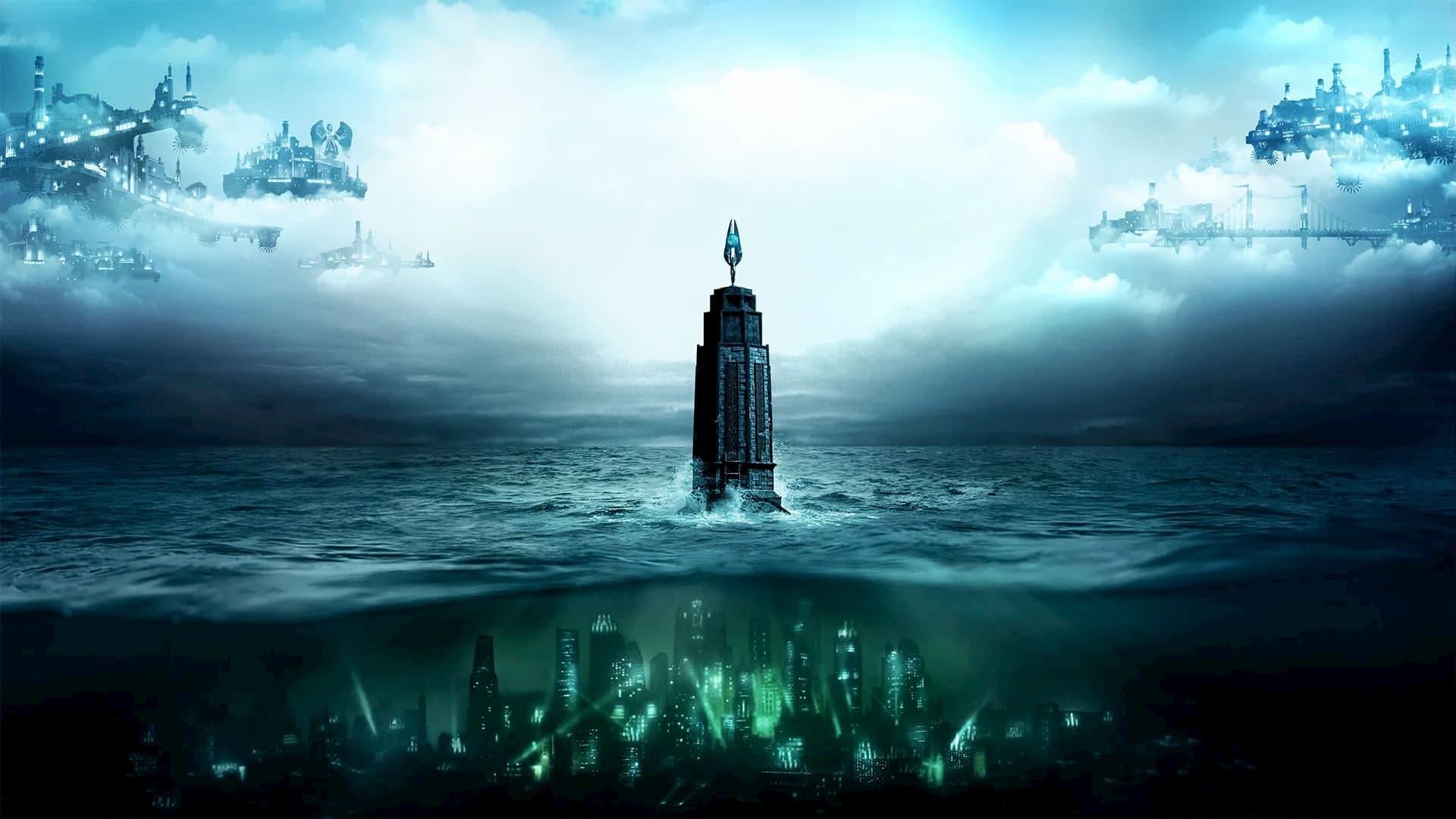 Imagem de Rapture, cidade subaquática de BioShock