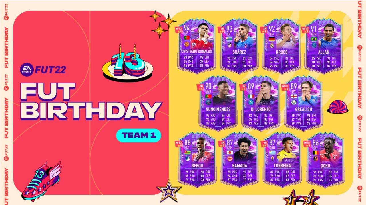 FIFA 22) Fut Birthday é o novo evento do game no modo FUT - SBT