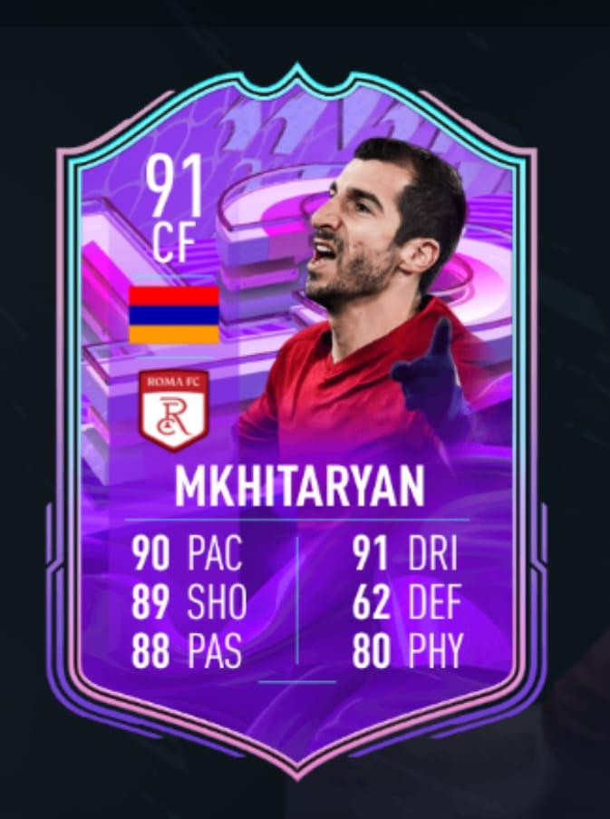 FIFA 22: Henrikh Mkhitaryan FUT Birthday disponível em DME, Planeta FUT