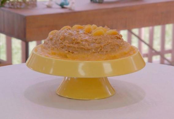 Torta de amendoim da Karina Bacchi