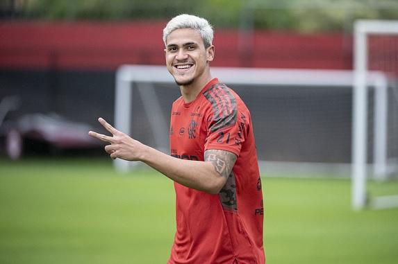 Pedro foi comprado pelo Flamengo, em janeiro de 2020, por R$ 90 milhões