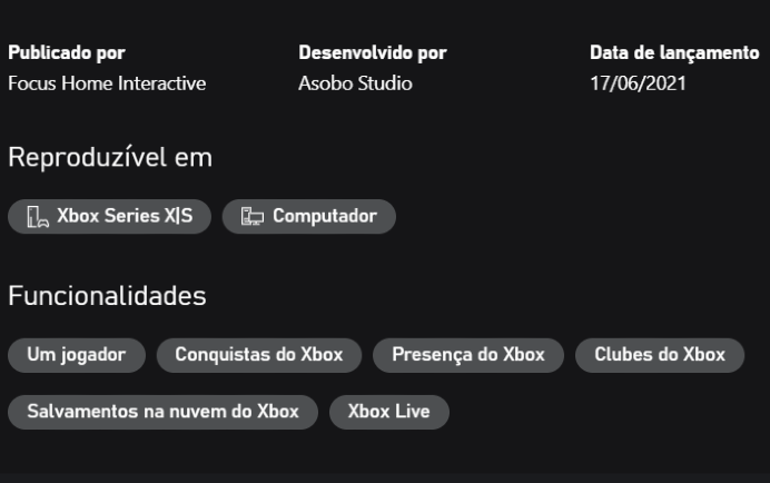 Print da página de A Plague Tale: Requiem na Xbox Store