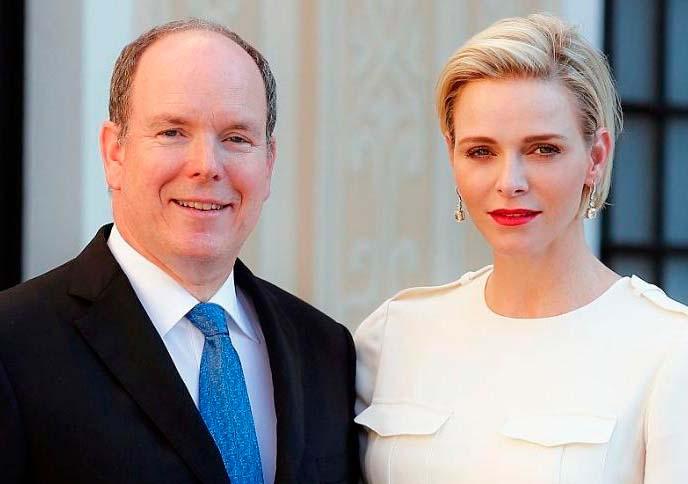 Príncipe Albert e a princesa Charlene, de Mônaco 