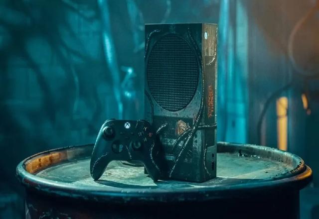 Xbox inspirado em Stranger Things