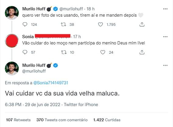 Murilo Huff rebate seguidora que o criticou como pai