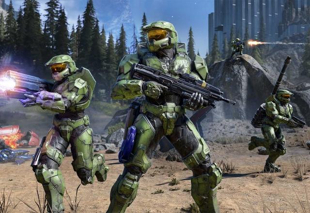 Imagem promocional de Halo Infinite