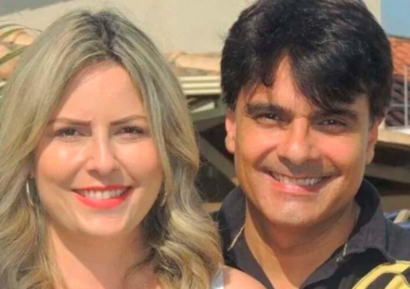 O casal Juliana Lacerda e Guilherme de Pádua