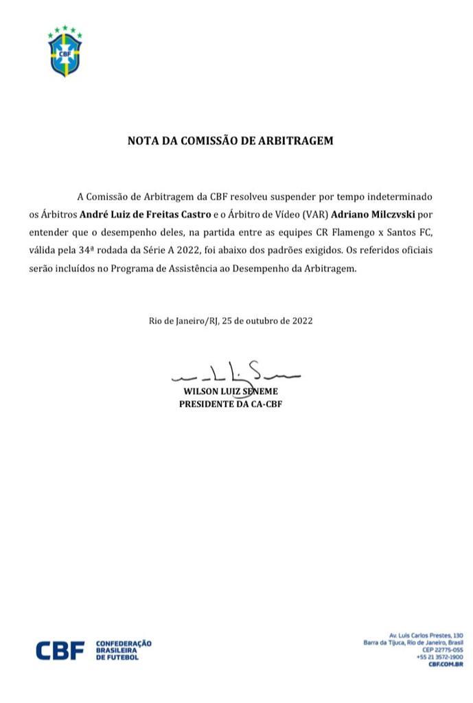 Suspende CBF