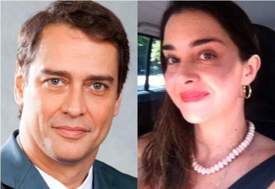 Marcello Antony à esquerda; Alexandra Marzo à direita