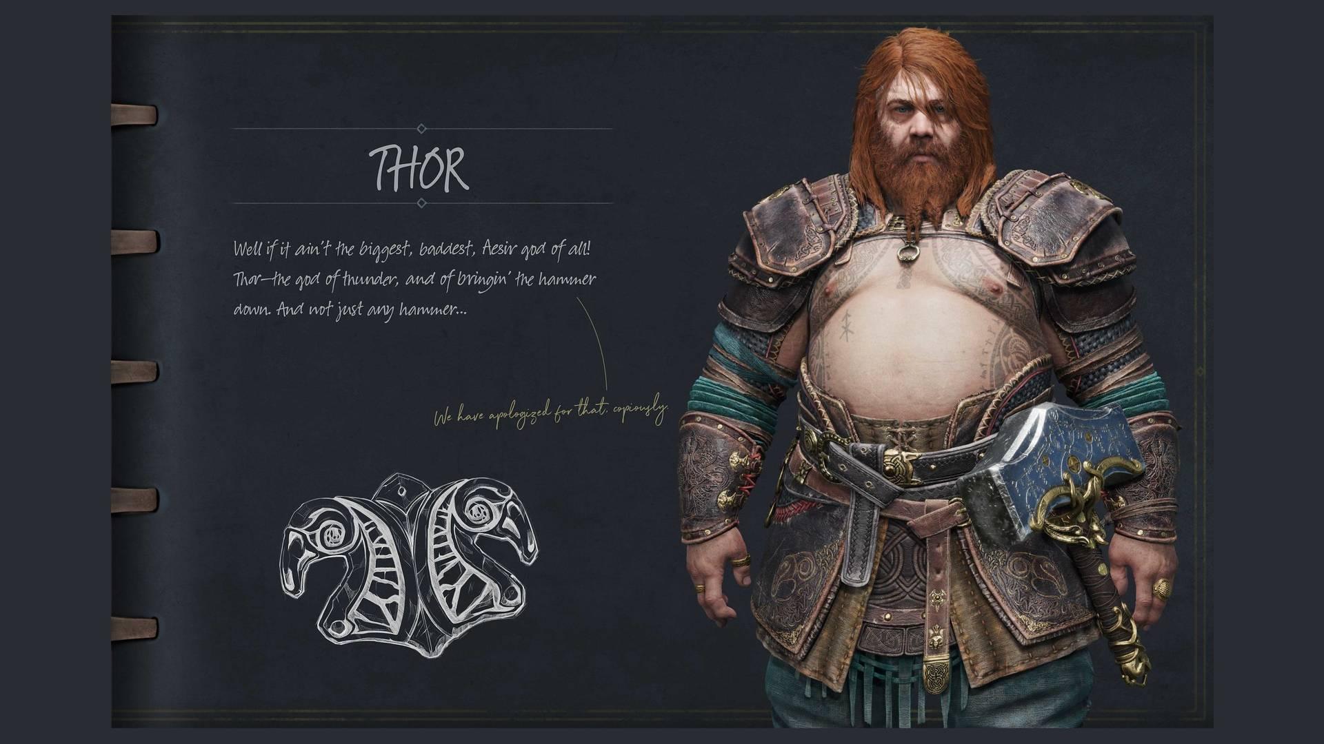 Design de Thor em God of War: Ragnarok gera repercussão - SBT