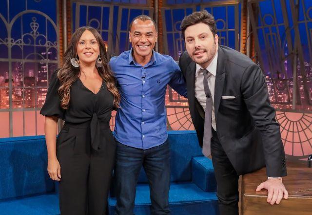 Cafu, Mariah Morais e Danilo Gentili