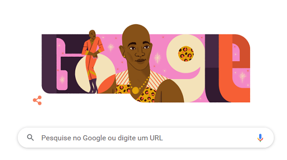 Jorge Lafond é homenageado em doodle do Google