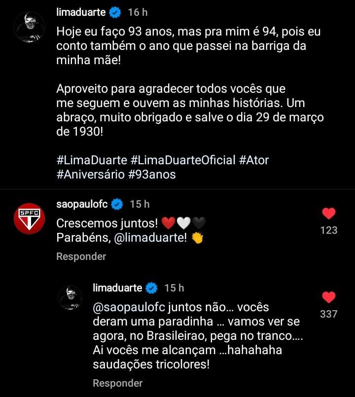Lima Duarte texto