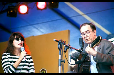 No palco com João Gilberto