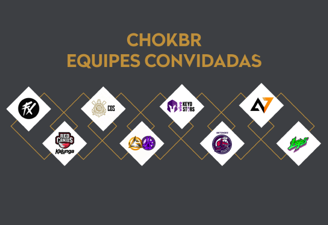 Logo das organizações convidadas para as Classificatórias Fechadas do CHOKBR