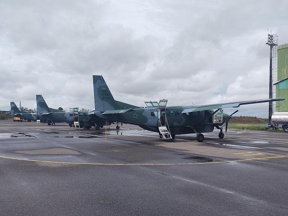 Avião C-98 Caravan (Guilherme Resck/SBT News)