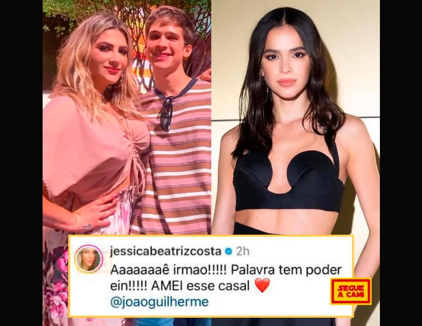 Irmã aprova affair de João Guilherme e Bruna Marquezine (Reprodução/Instagram)