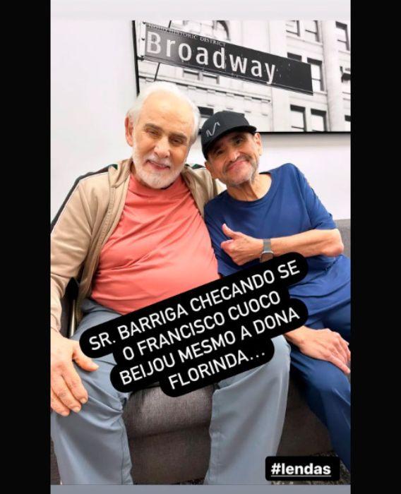 Edgar Vivar e Francisco Cuoco participam de série do Multishow