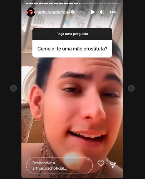 Filho de Andressa Urach fala sobre a mãe na prostituição