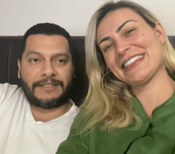 Andressa Urach e Thiago Lopes