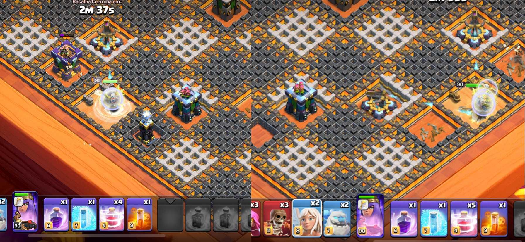 COMO VENCER O NOVO DESAFIO DO CLASH OF CLANS - ESTRATÉGIA DA RAINHA DO  XADREZ 