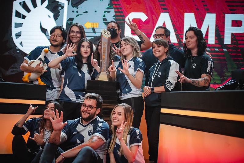 Time de Valorant da TL campeã do Game Changers