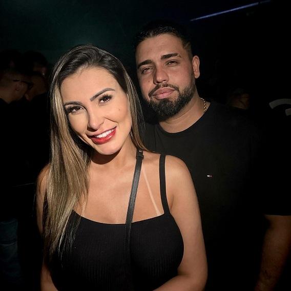 Andressa Urach e Sérgio Carvalho