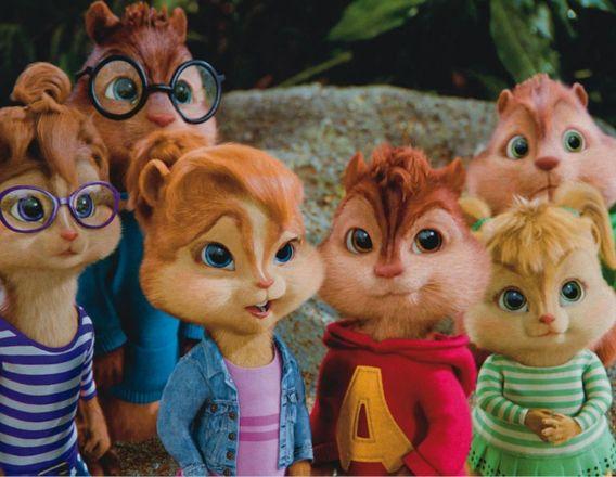 Imagem do filme Alvin e os Esquilos 3