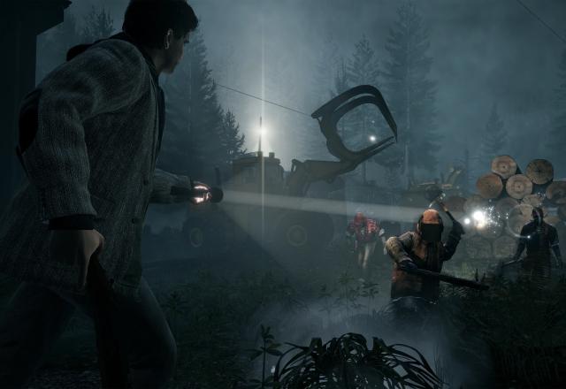 Imagem promocional de Alan Wake Remastered