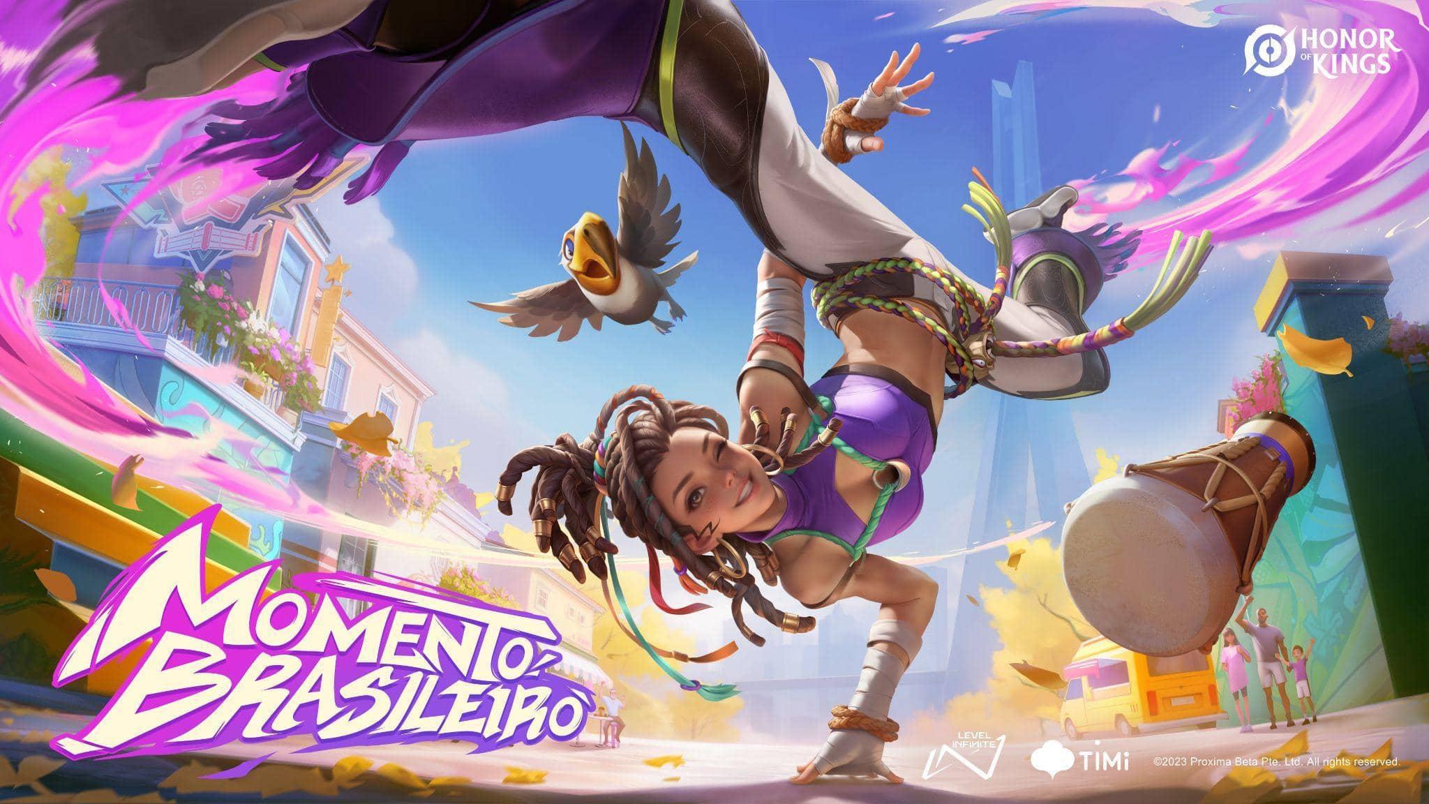 HoK: Laura Castro é a voz da nova skin Capoeirista Mari - SBT