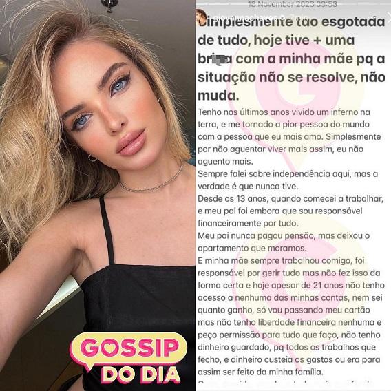 Giovanna Chaves faz desabafo sobre independência financeira