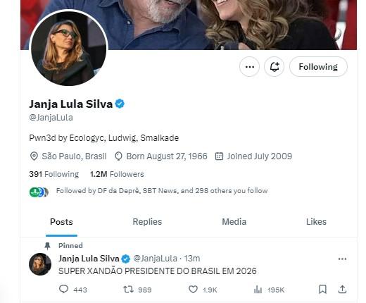 O que se sabe até agora sobre a invasão hacker ao perfil de Janja