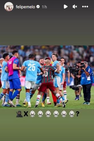 Felipe Melo responde Walker
