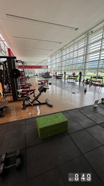 Publicação de Gabigol no CT do Flamengo