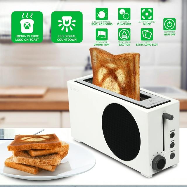 Imagem promocional da Xbox Series S Toaster