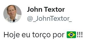 Tuíte de John Textor