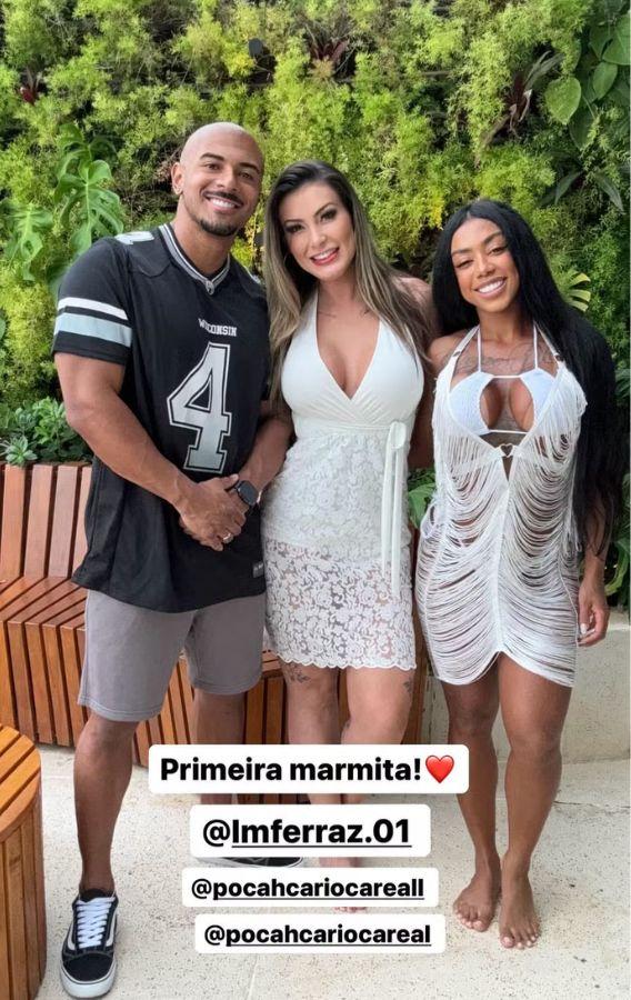 Story de Andressa Urach