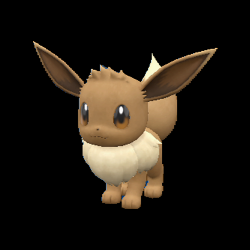 Sprite de Eevee em Pokémon Scarlet e Violet