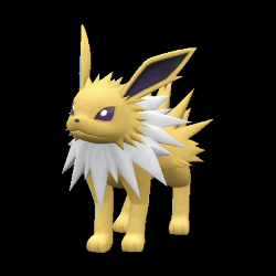 Sprite de Jolteon em Pokémon Scarlet e Violet